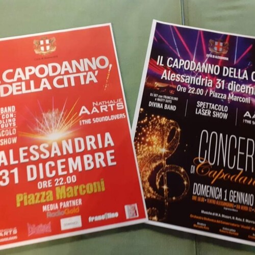 Alessandria torna a festeggiare il nuovo anno in piazza con i Soundlovers, i Divina, luci danzanti e il concerto di Capodanno