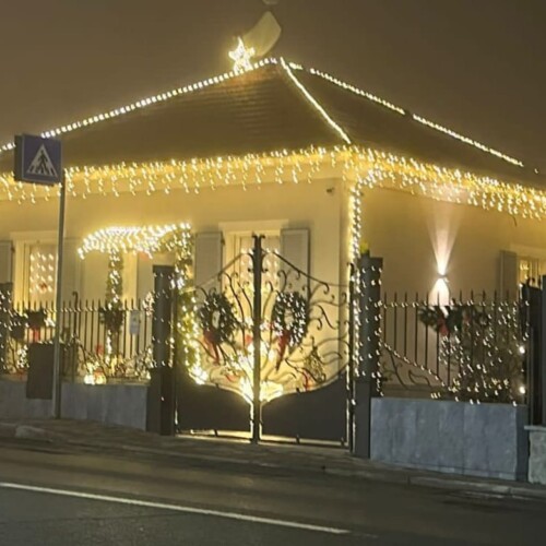 Il sindaco di Acqui premia la casa della famiglia Federico: “Il prossimo Natale vorrei lanciare un concorso” 