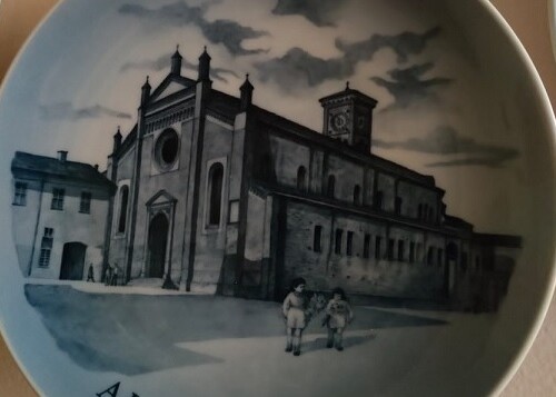 Santa Maria di Castello: la chiesa più antica di Alessandria celebrata anche in un piatto della Royal Copenhagen