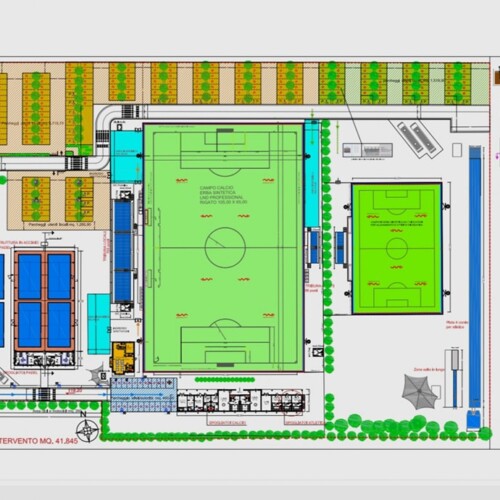 Valenza, depositato il progetto del nuovo stadio. Sindaco Oddone: “Strategico per lo sviluppo della città”