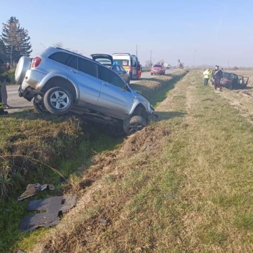 Incidente sulla provinciale 55: due auto fuori strada a Borgo San Martino