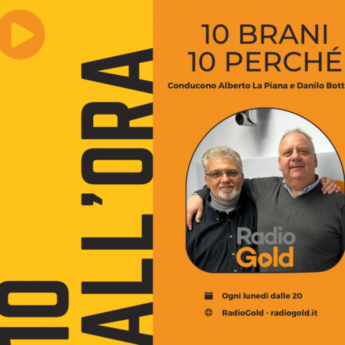 Al via la nuova trasmissione “10 all’ora”: dalle 20 su RadioGold