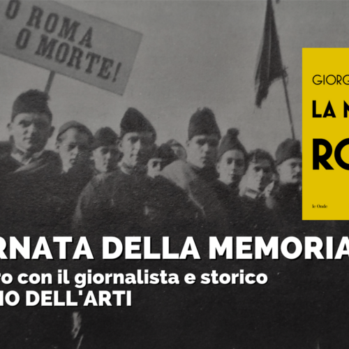 Il 26 gennaio a Cultura e Sviluppo un incontro con Giorgio Dell’Arti per il giorno della memoria