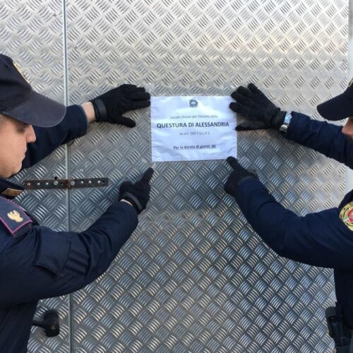 Alcolici ai minorenni a Capodanno: discoteca “Tag” di Alessandria chiusa per 90 giorni dalla Questura