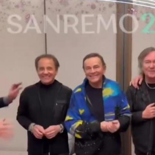 Sanremo, i Pooh con Riccardo Fogli ospiti della prima serata del festival