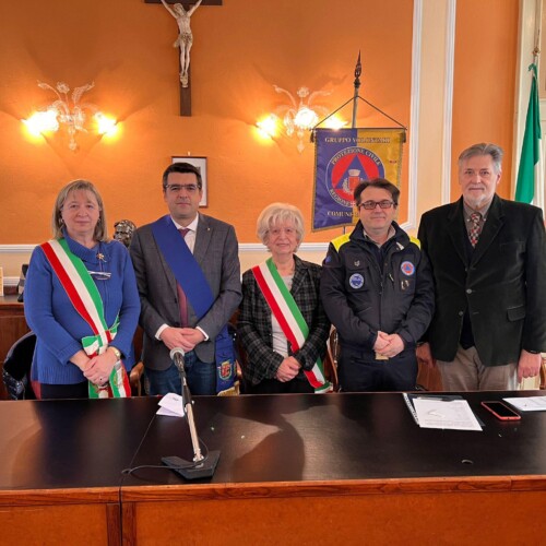 Un attestato per i nuovi volontari di Protezione Civile di Sale e Molino dei Torti