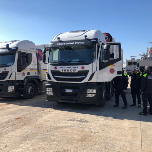 Alessandria aiuta Bardonecchia: parte una colonna della Protezione Civile