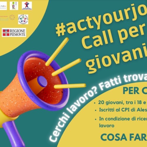 “Act Your Job”, un percorso formativo e un premio di 600 euro per giovani in cerca di lavoro