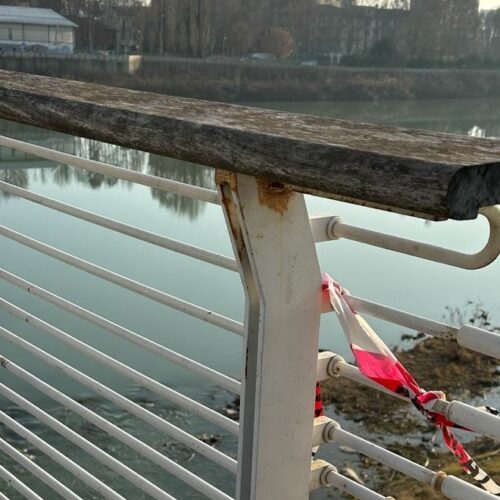 Manutenzione ponte Meier, assessore Serra: “Nel 2024 sarà riparato il parapetto in legno”