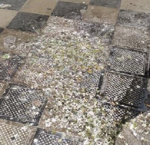 “Portici di piazza Garibaldi sporchi, servirebbero dissuasori per piccioni”: la segnalazione di una cittadina