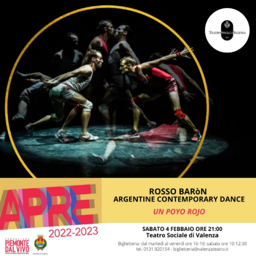 “Un Poyo Rojo” sabato 4 febbraio al Teatro Sociale di Valenza