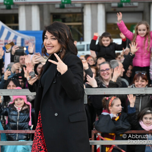 Gli scatti del Carnevale di Alessandria con Cristina D’Avena