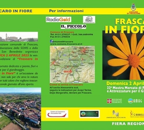Domenica 2 aprile torna “Frascaro in fiore”