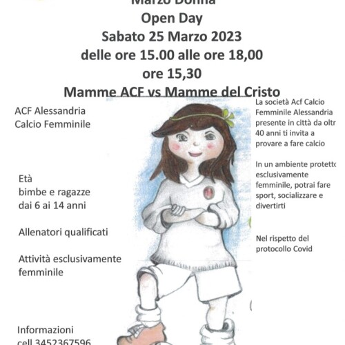 Marzo Donna al Cristo: sabato l’amichevole tra le mamme dell’Alessandria Calcio Femminile e quelle del quartiere