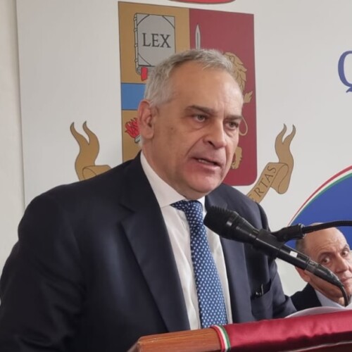 Il Capo della Polizia alla “Cardile” per l’inaugurazione della Sezione Giovanile Nuoto delle Fiamme Oro