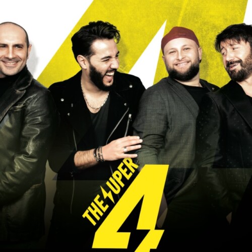 Il 22 aprile i “The Super 4” in concerto al Teatro Alessandrino di Alessandria
