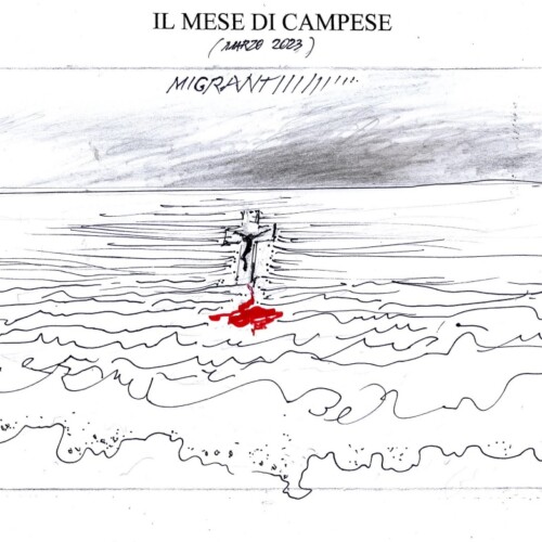 Le vignette di marzo firmate dall’artista valenzano Ezio Campese