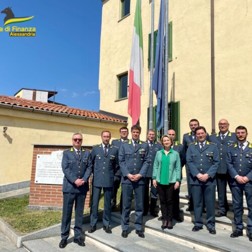Il Prefetto in visita alla Guardia di Finanza di Alessandria