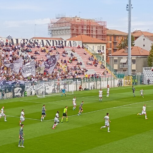 Alessandria, al Cesena basta l’ex Chiarello. Grigi ai play-out con il San Donato