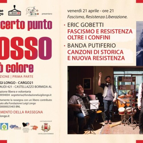 Venerdì 21 aprile Eric Gobetti e la Banda Putiferio per la rassegna “E a un certo punto il rosso cambiò colore”