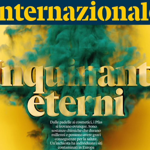 Il problema Pfas e Spinetta Marengo nel dossier di Internazionale sugli “inquinanti eterni”