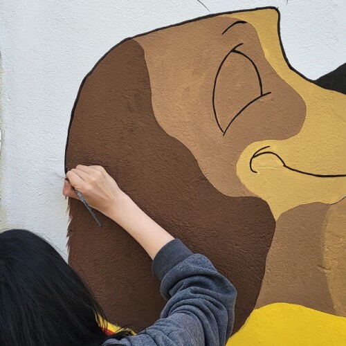 L’arte degli studenti del Cellini colora il Canile Sanitario di Alessandria
