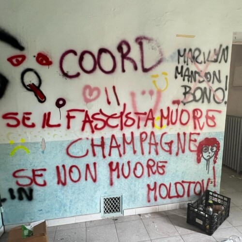 Casa delle Donne, assessore Laguzzi: “Scritte da stigmatizzare ma riconosceremo sempre l’impegno di Non Una di Meno”