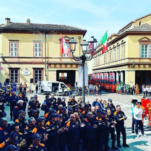 Il Governatore Cirio ai volontari Aib ad Acqui: “Siete uno dei patrimoni più grandi del Piemonte”