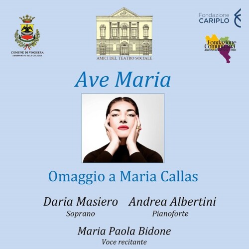 Il 27 maggio a Voghera lo spettacolo “Ave Maria. Omaggio a Maria Callas”