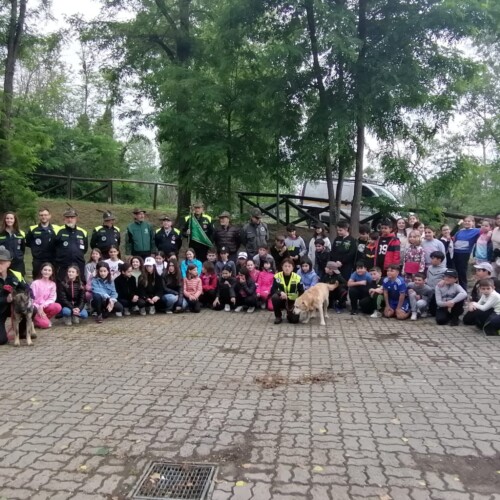 Gita a Rivarone con gli Alpini per gli studenti di quinta della scuola Don Minzoni di Valenza