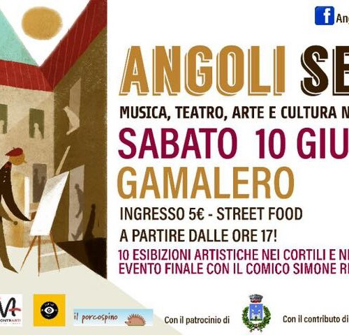 Sabato 10 giugno concerti, spettacoli e la comicità di Simone Repetto tra gli “Angoli Segreti” di Gamalero