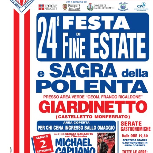 Il 2 e 3 settembre l’Avis di Castelletto festeggia la fine dell’estate con la Sagra della polenta