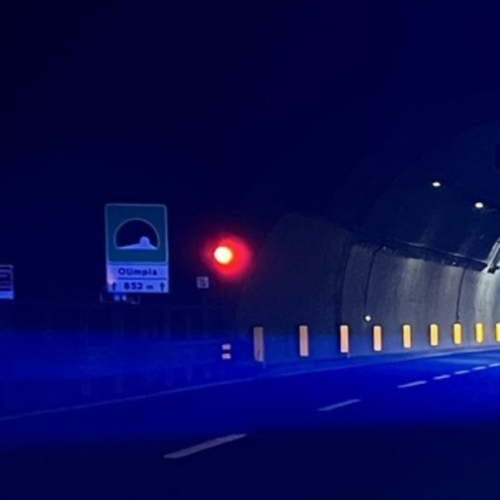 Chiusa di notte per lavori la Galleria Olimpia a San Salvatore Monferrato