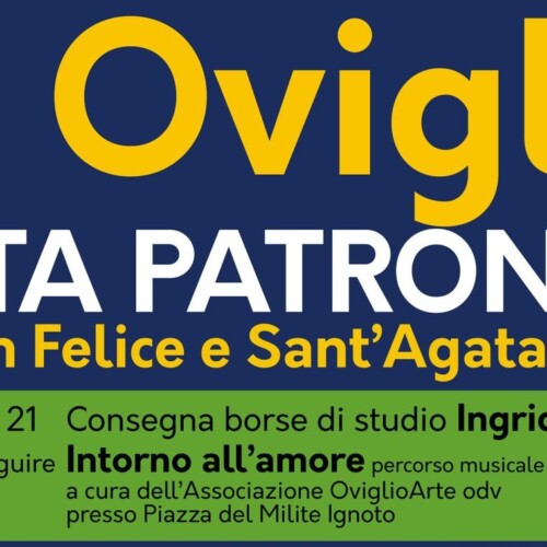 Dal 28 luglio al 2 agosto a Oviglio la Festa Patronale di San Felice e Sant’Agata