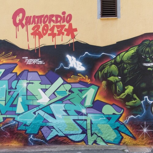 Più di 300 litri di vernice per colorare il paese nella nuova edizione di Quattordio Urban Art