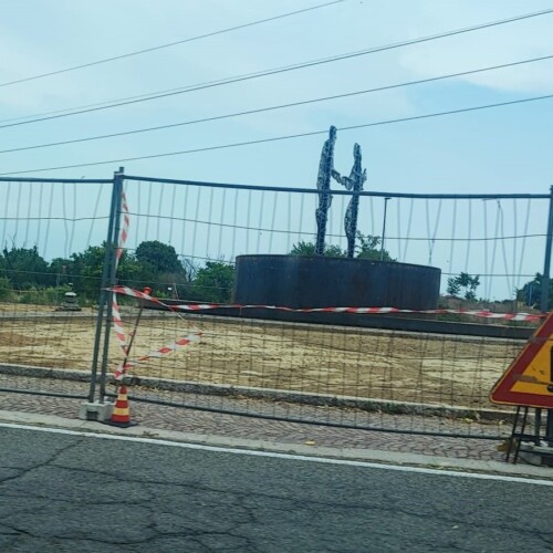 Restrizioni al transito fino al 22 luglio nella rotatoria di Via Genova a Spinetta Marengo