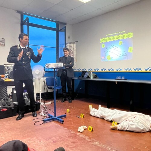 Come intervenire sulla scena di un crimine. L’incontro con i Carabinieri alla “Misericordia” di Casale