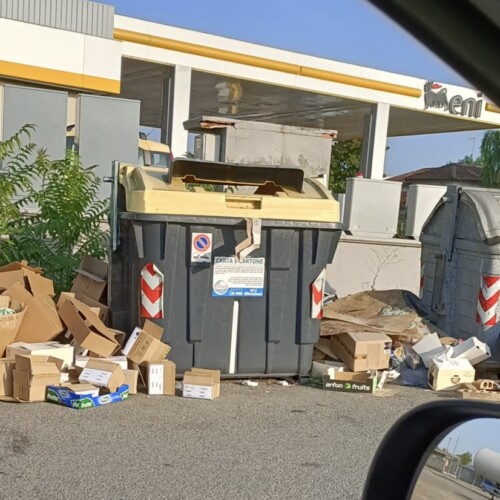 Rifiuti fuori cassonetto: “Dobbiamo alzare bandiera bianca”. Per Amag Ambiente si può solo tamponare