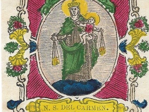 La Madonna del Carmelo in 400 immagini sacre
