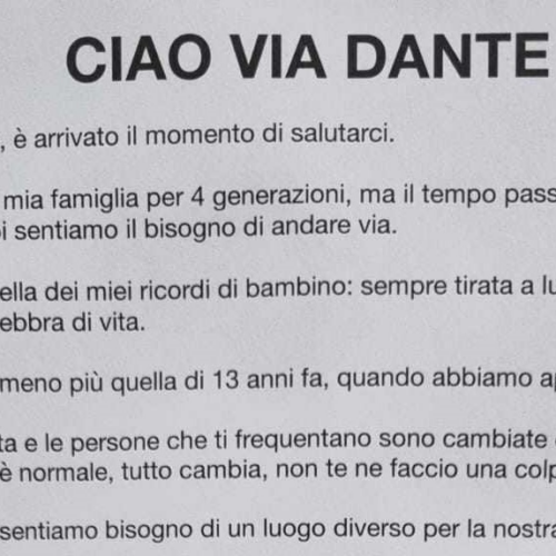 “Ciao via Dante, da fiore all’occhiello a zona dimenticata e poco sicura”: la palestra si trasferisce