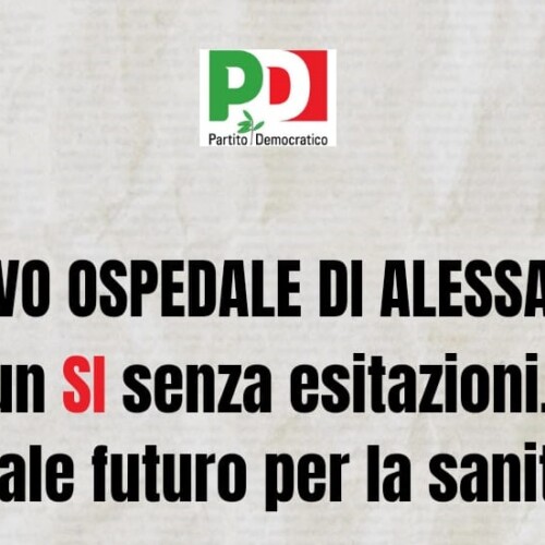 Nuovo ospedale, lunedì un incontro pubblico promosso dal Pd. Ravetti: “Sia integrato nell’attuale rete ospedaliera”