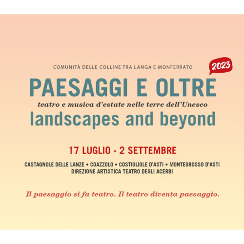 Dal 17 luglio al 2 settembre il festival Paesaggi e oltre 2023