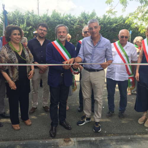 Inaugurati i giardini “Martiri della Resistenza” a Novi