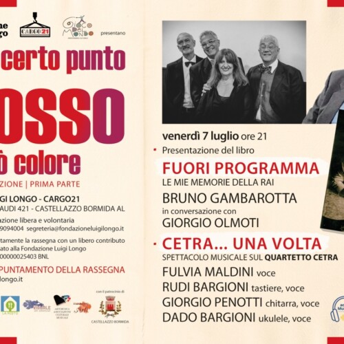 Le memorie della Rai di Bruno Gambarotta e la musica del Quartetto Cetra alla Fondazione Longo