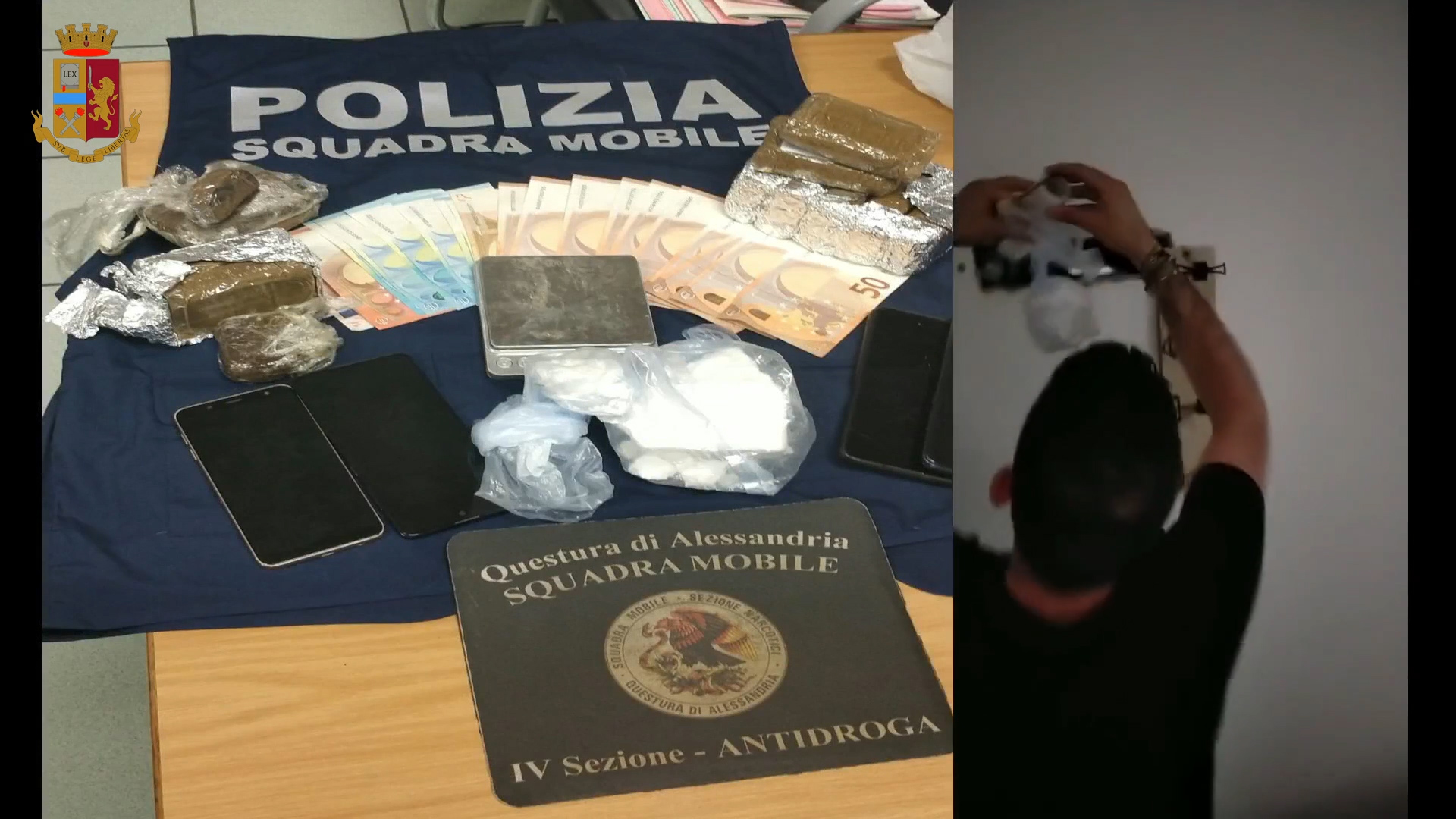 Operazione Antidroga Squadra Mobile: Arrestato Spacciatore Novi