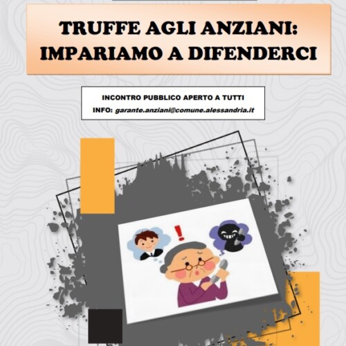 Il 28 luglio alla Soms del Cristo l’incontro “Truffe agli Anziani: Impariamo A Difenderci”