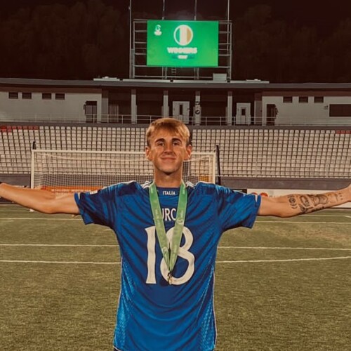Tra gli azzurrini campioni d’Europa Under 19 il castelnovese Nicolò Turco: “Il coronamento di un sogno”
