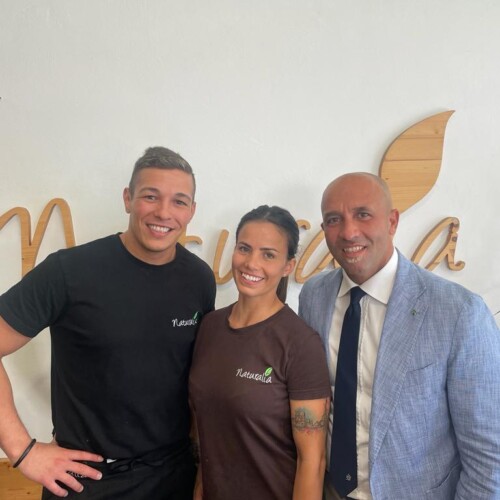 Giuseppe e Angie della Gelateria Naturalia: “Anche per noi giovani il Cristo è il posto giusto per investire”