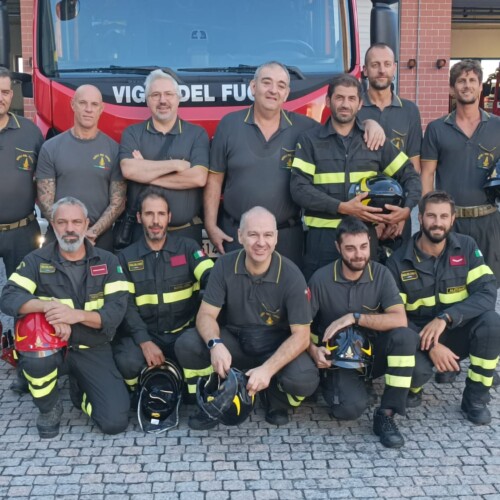 In pensione il Capo Reparto dei Vigili del Fuoco di Alessandria Alberto Caberti: il saluto dei colleghi