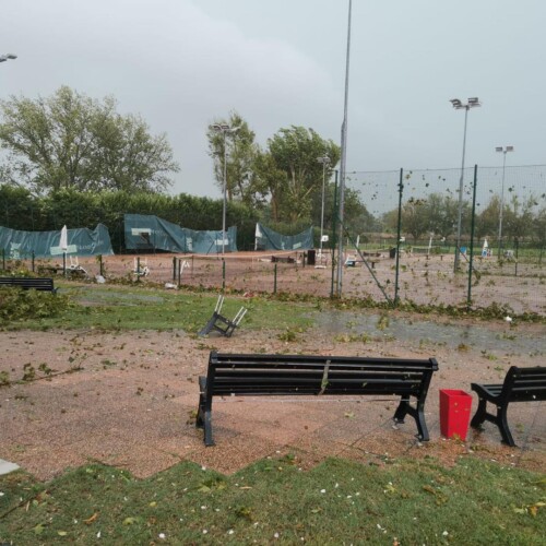 Maltempo, i danni allo Sport Club Nuova Casale: “Un disastro”